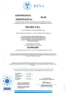 Certificazione SA 8000